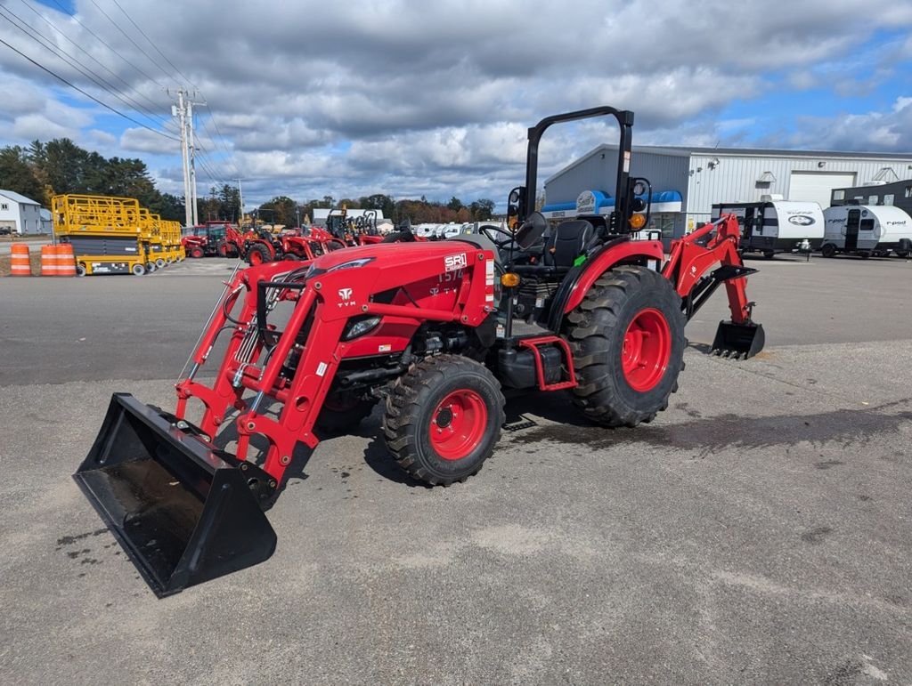 2025 TYM T574H Hydrostatic 55HP Tractor with Loader and Backhoe in Turner, ME
