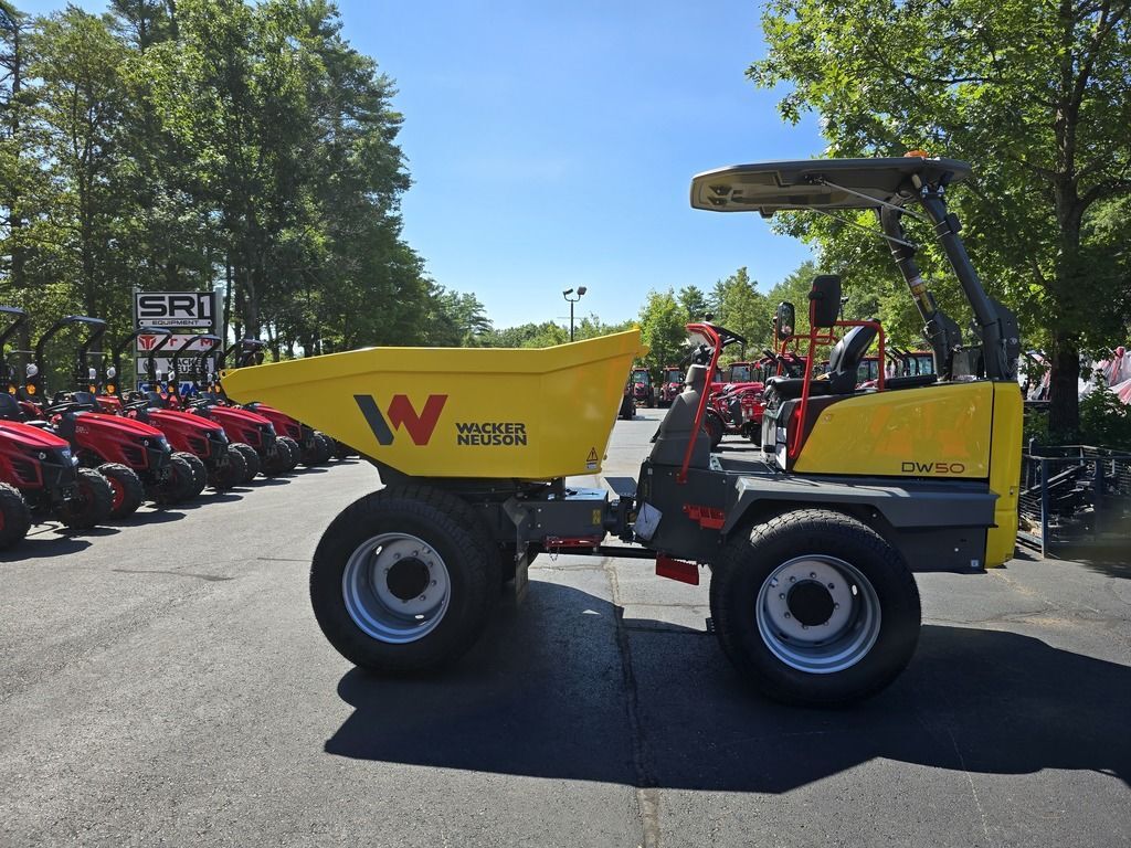 2025 Wacker Neuson DW50 Articulated Wheel Dumper, 180° Swivel Skip, 11k p in Loudon, NH