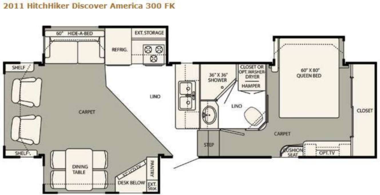 A photo of this 2011 Nuwa HitchHiker Discover America 300 FK