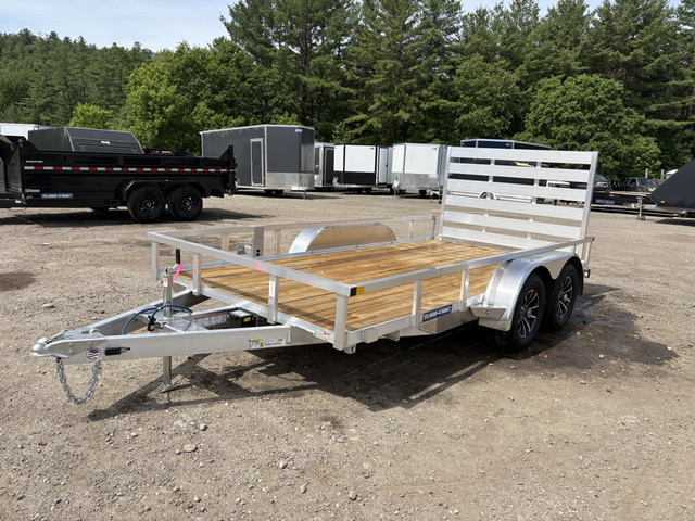 2026 SURE-TRAC 7X14 7K Aluminum Tube Top Utility Trailer W/Spare in Turner, ME