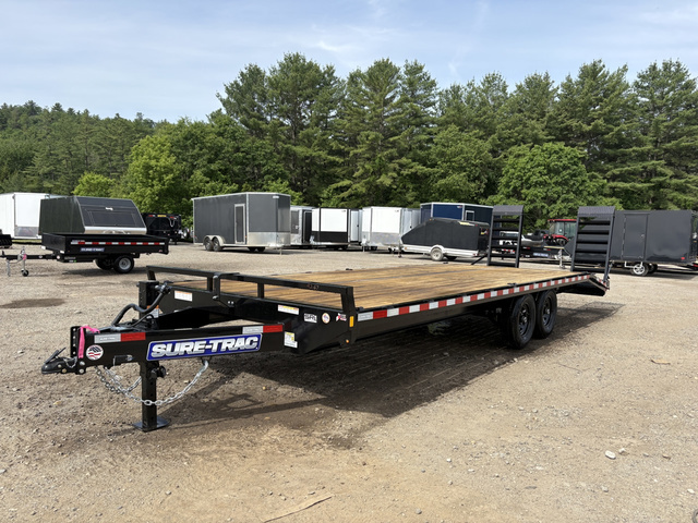 2026 SURE-TRAC 8.5X20+4 15K Standard Duty Beavertail Deckover W/S in Turner, ME