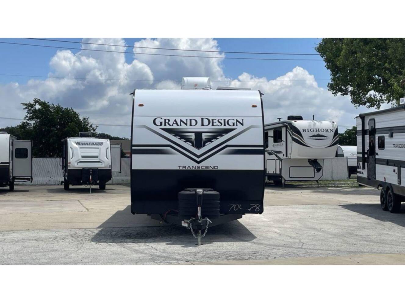 A photo of this 2027 Grand Design Transcend 325BHT