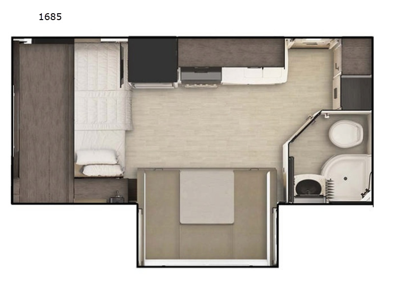 A photo of this 2026 Lance Lance Travel Trailers 1685