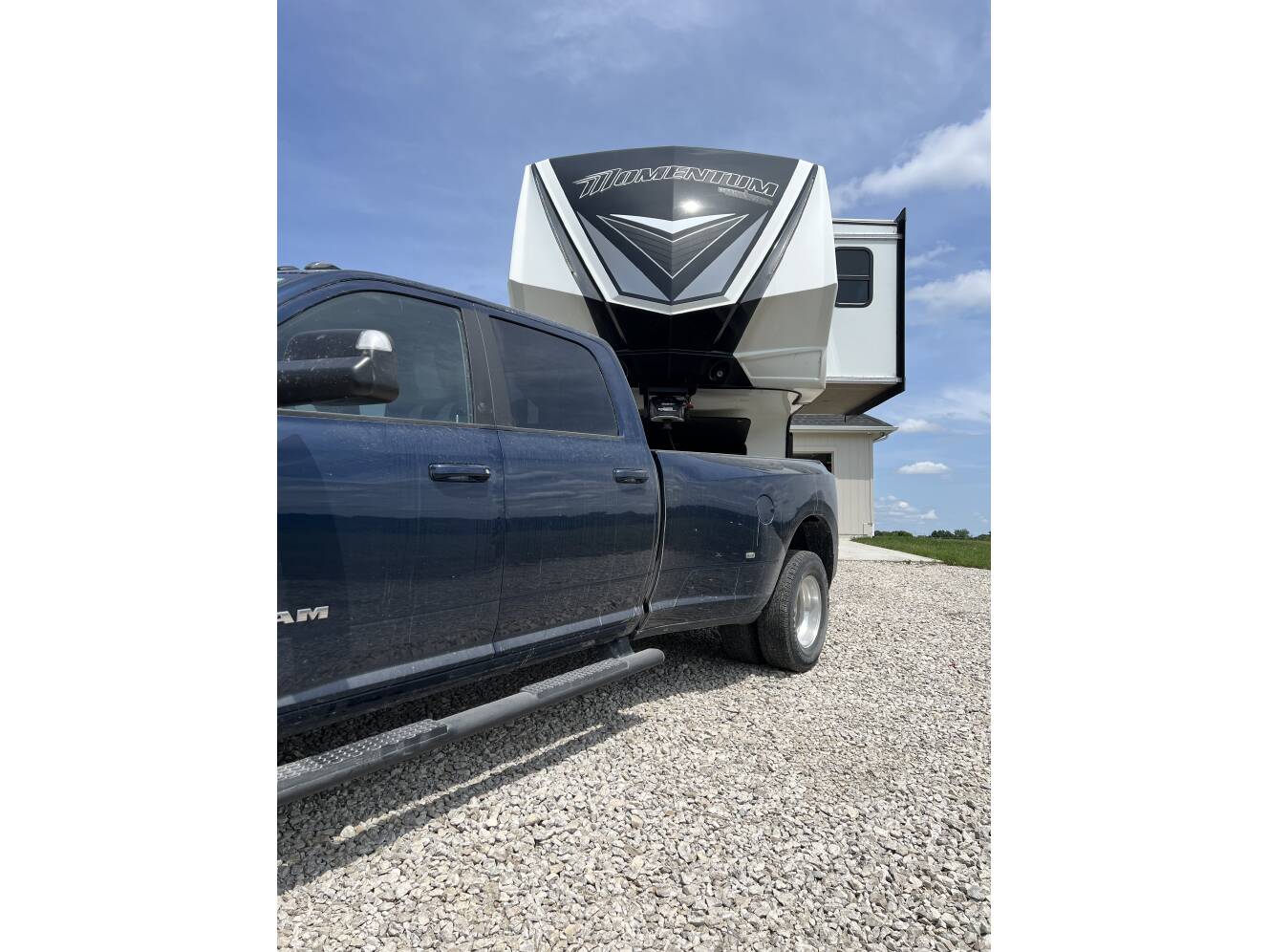 A photo of this 2022 Grand Design MOMENTUM 381MS