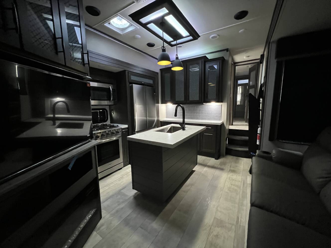 A photo of this 2022 Grand Design MOMENTUM 381MS
