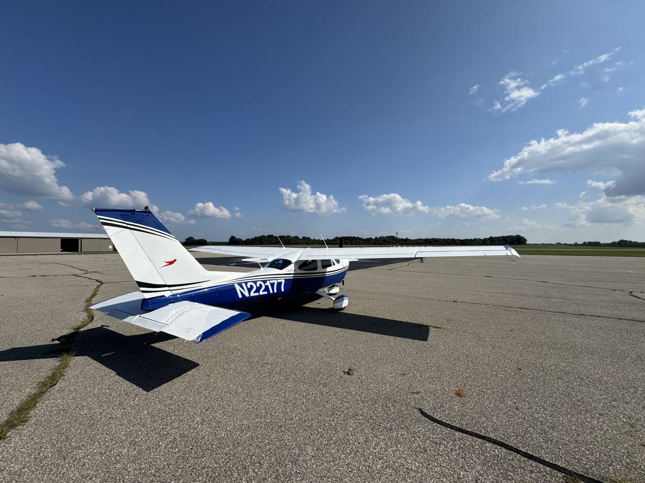 A photo of this 1976 Cessna 177