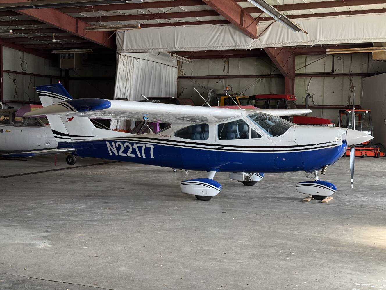 A photo of this 1976 Cessna 177