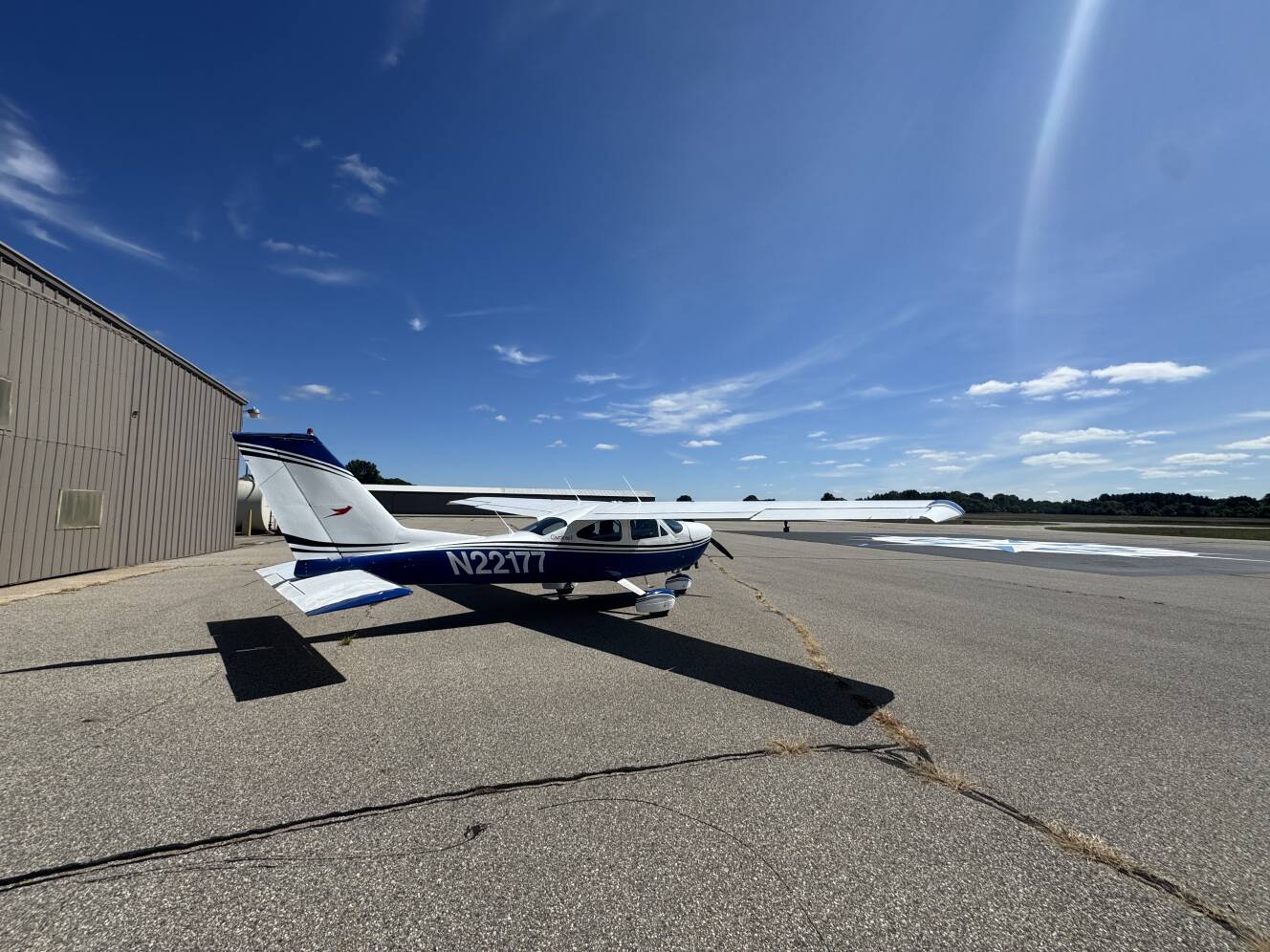 A photo of this 1976 Cessna 177