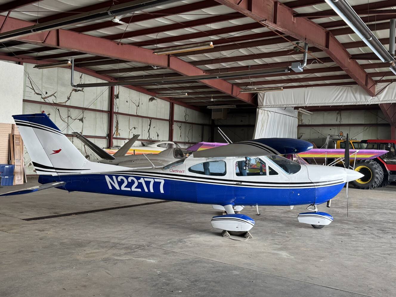 A photo of this 1976 Cessna 177