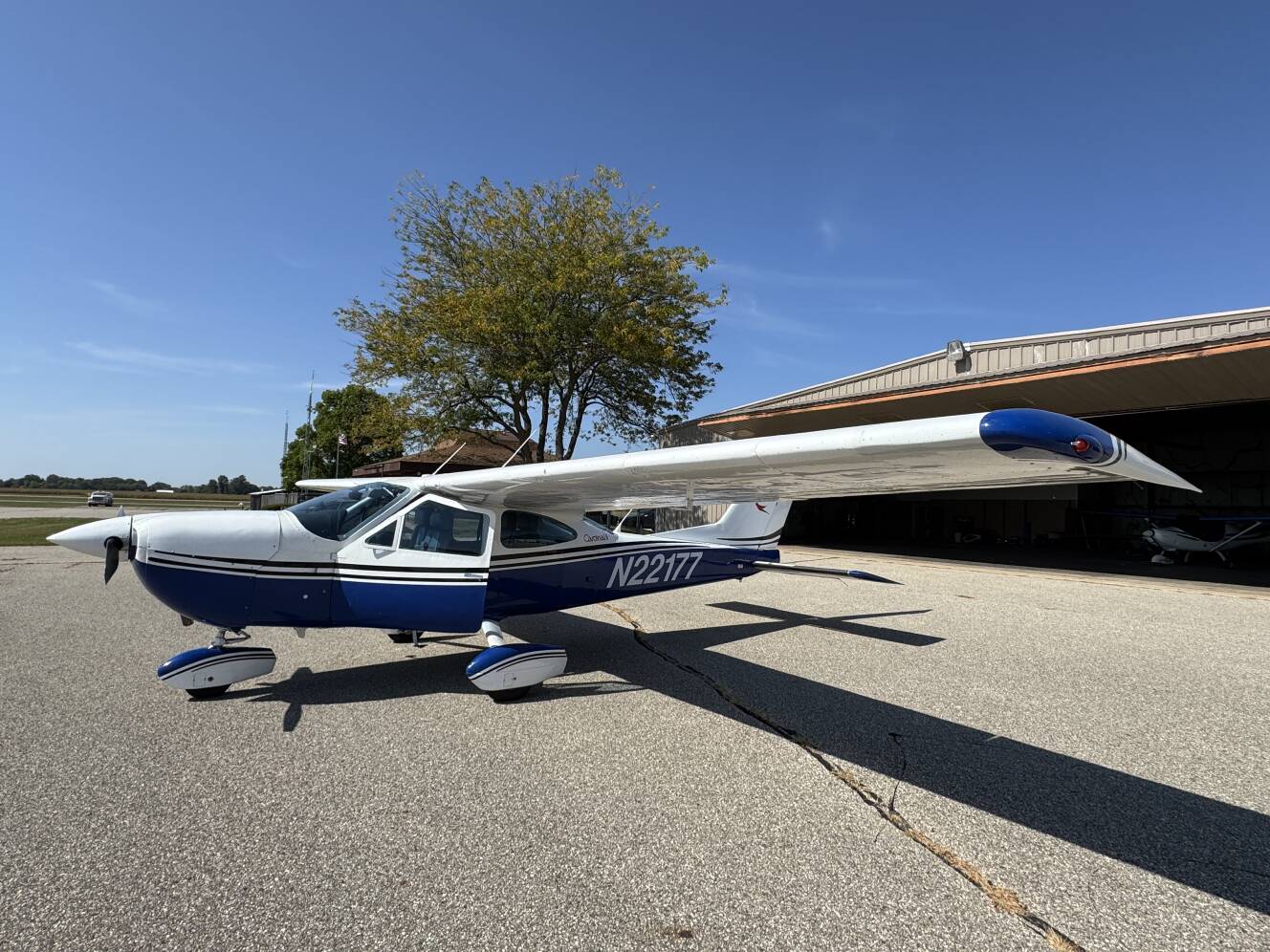 A photo of this 1976 Cessna 177