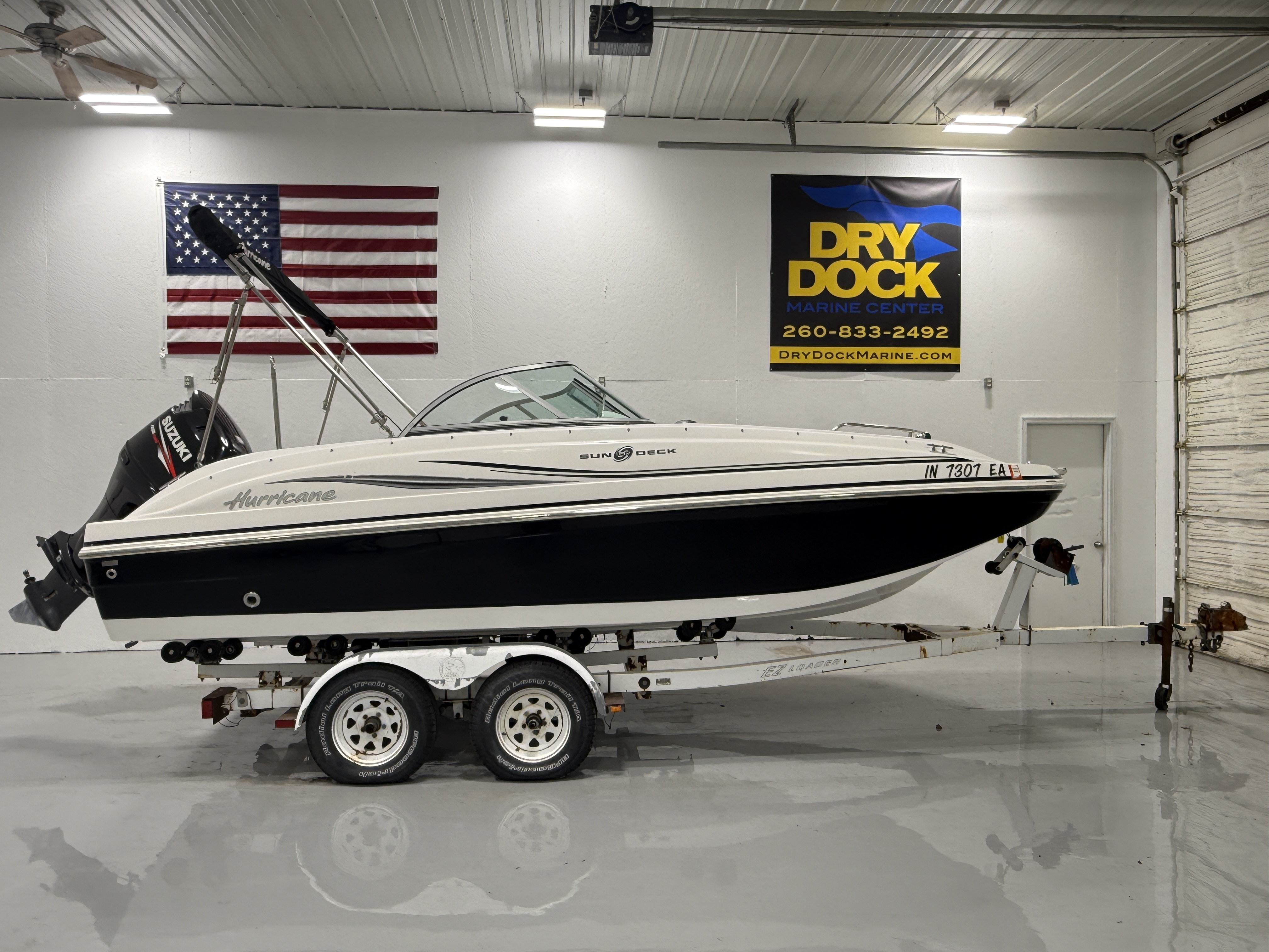 2015 Hurricane 187 SunDeck SD 2690 OB in angola IN