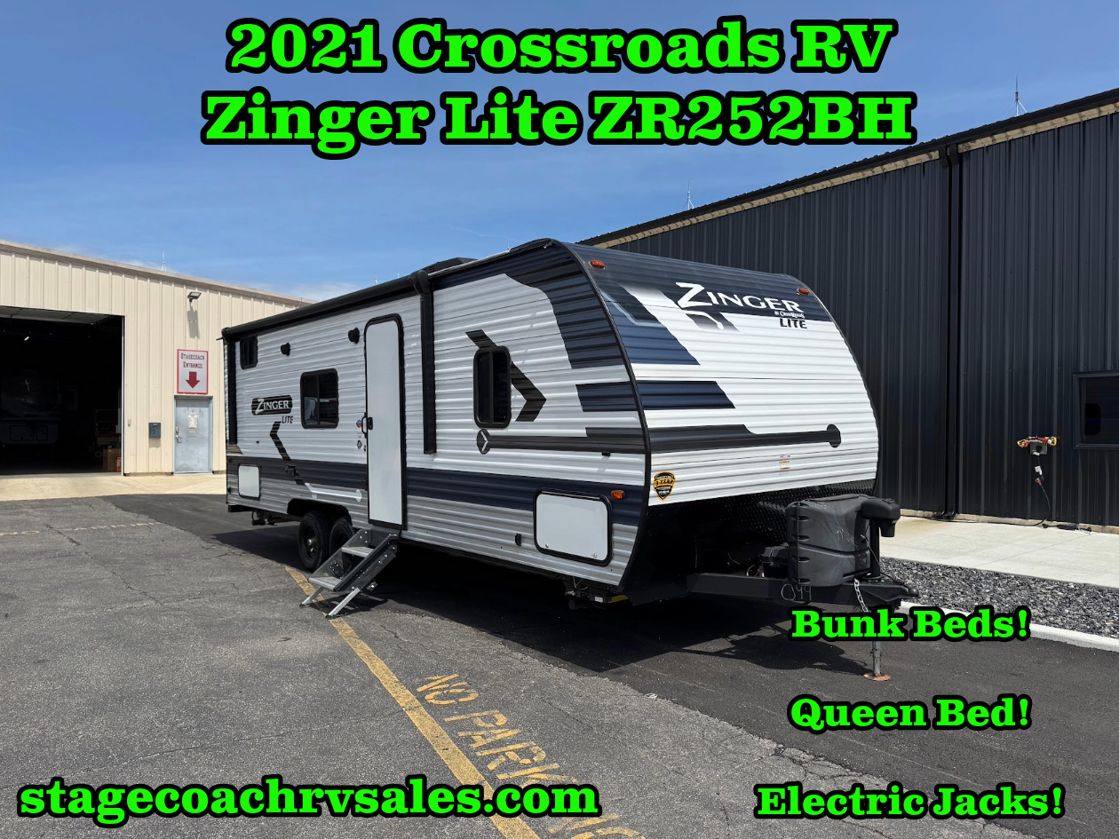2021 Crossroads ZINGER LITE ZR252BH in peru IN