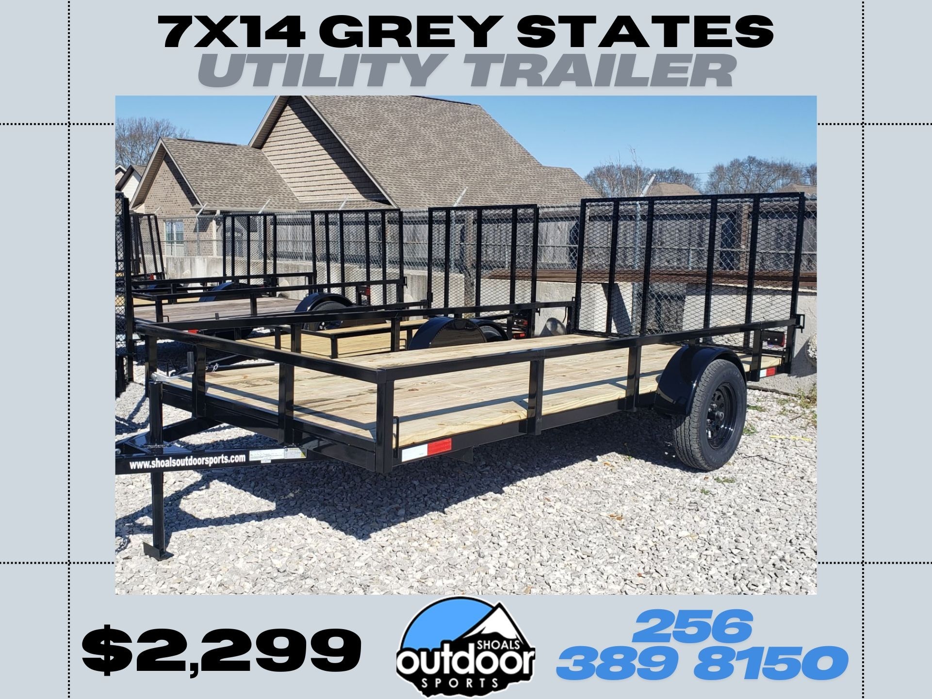 2026 Grey States 7X14 UTILITY in tuscumbia AL