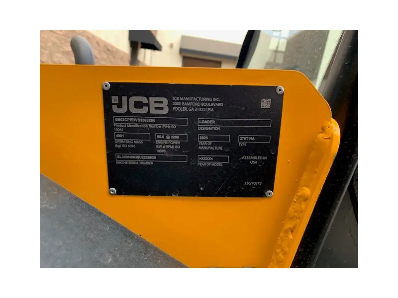 2025 JCB 270T