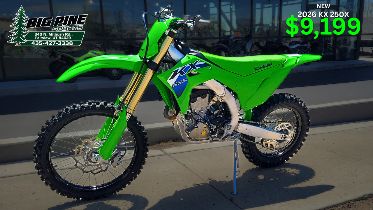 2026 Kawasaki KX™250X 250X in Fairview, UT