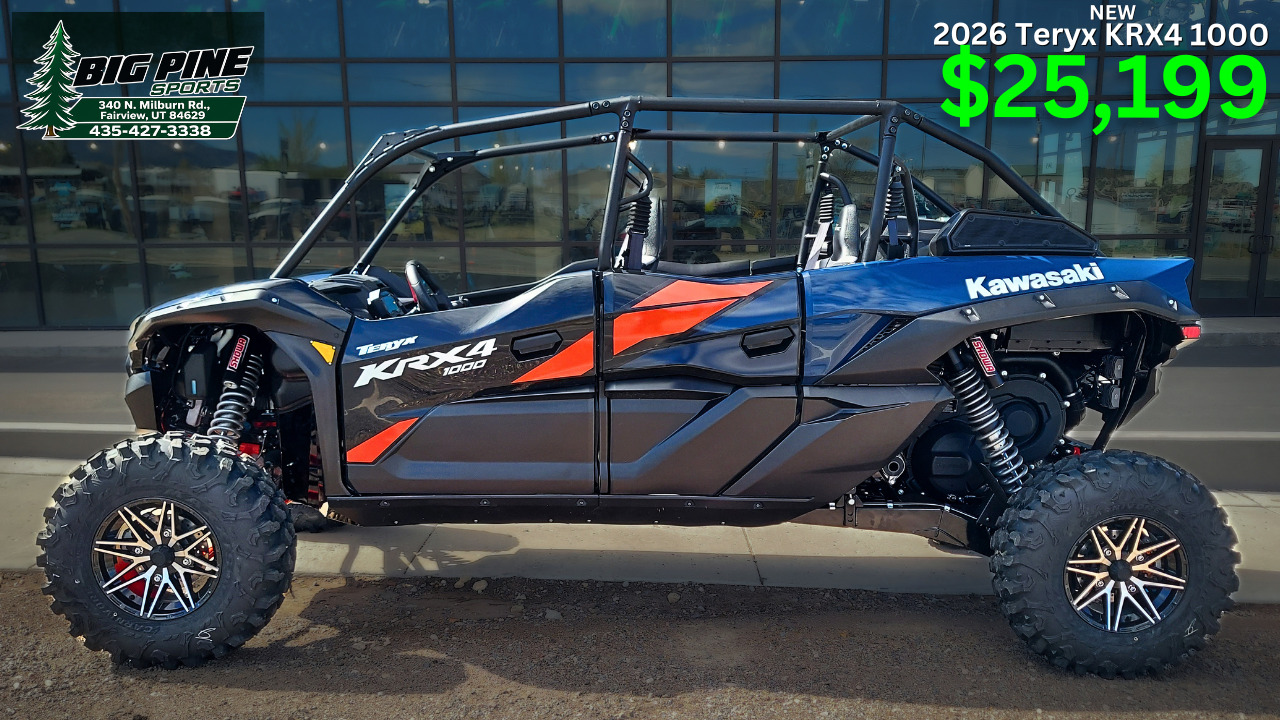 2026 Kawasaki Teryx® KRX4™ 1000 in fairview UT