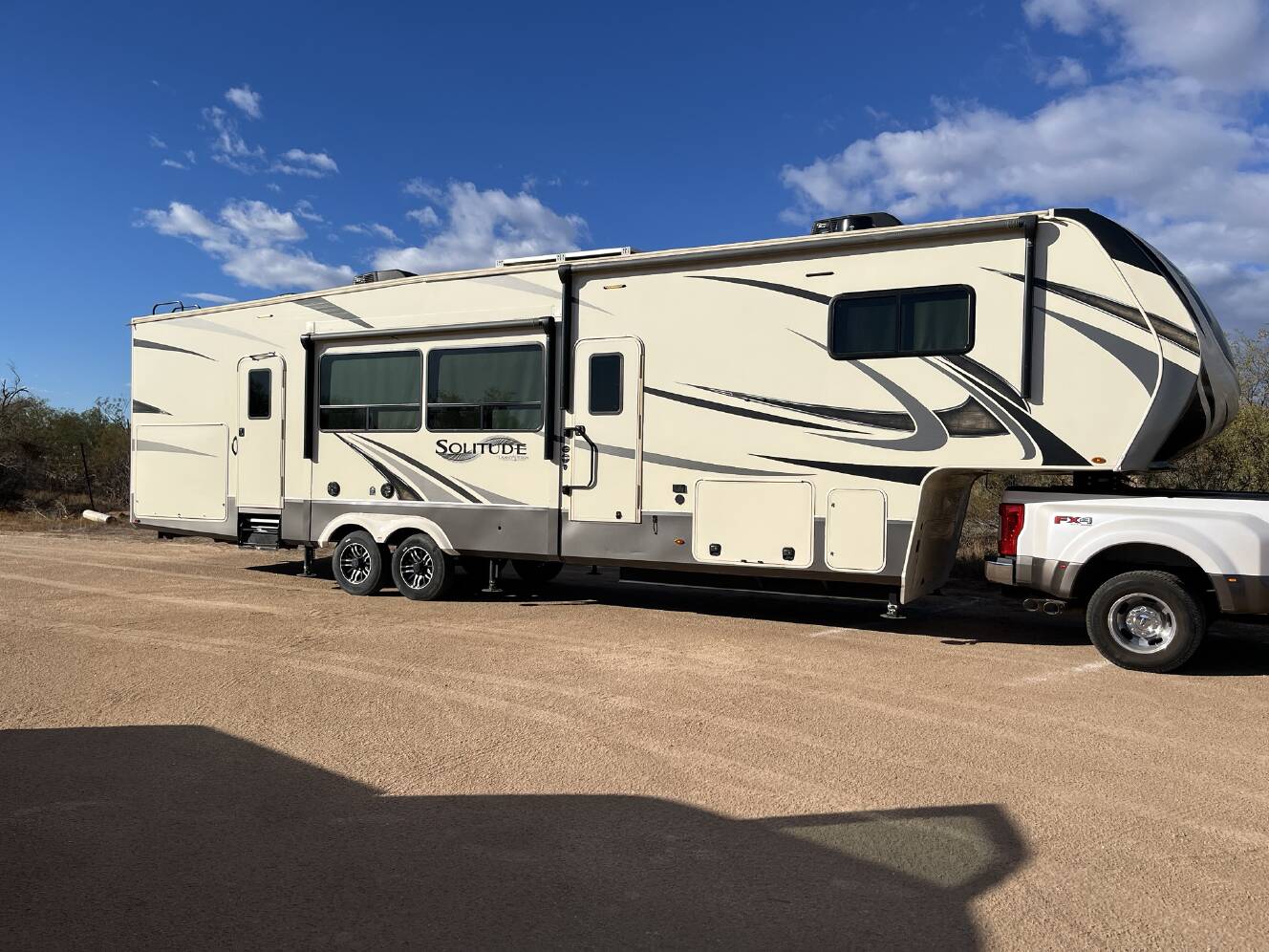 A photo of this 2021 Grand Design SOLITUDE S-CLASS 3704BH