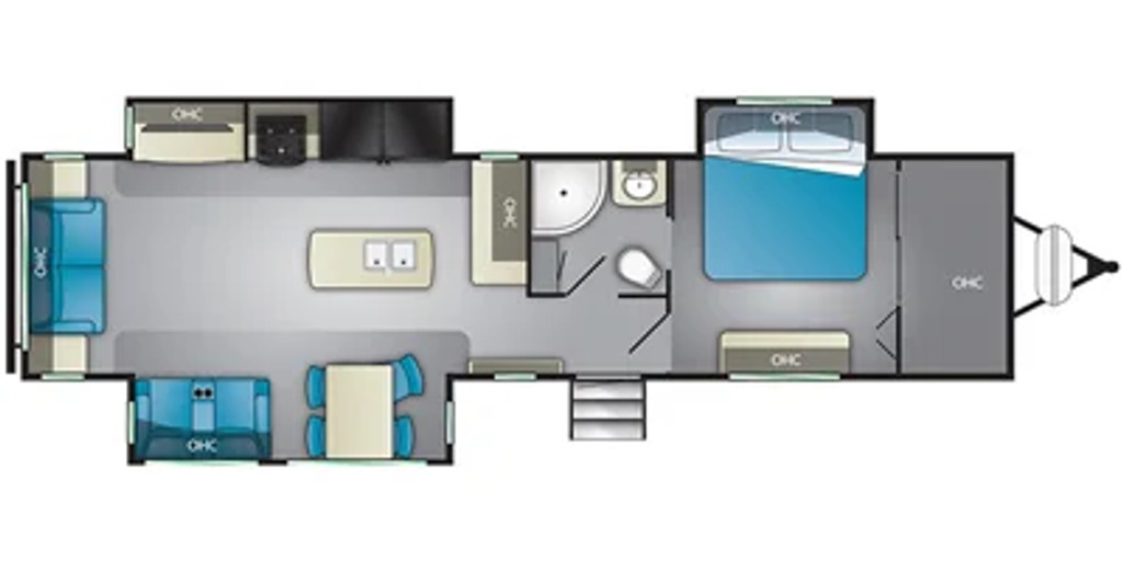 A photo of this 2019 Heartland Mallard 335