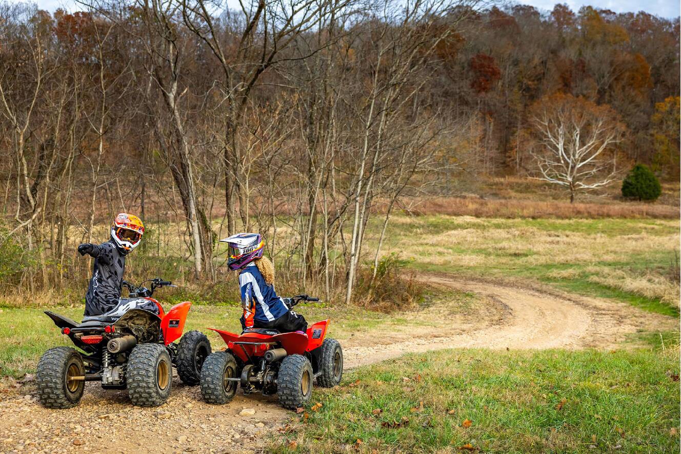 A photo of this 2026 Honda TRX90X