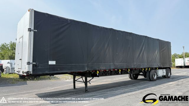 2005 TRANSCRAFT 48' ROLLING TARP CURTAIN SIDE TRAILER in Champlain, NY