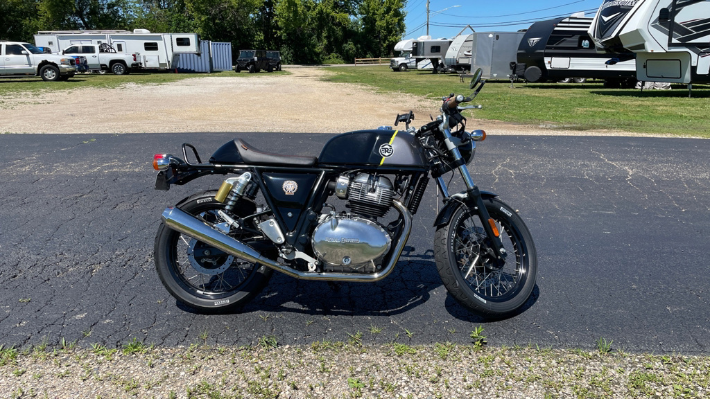 2021 Royal Enfield CONTINENTAL GT 650 - BLACK CONTINENTAL GT 650 in Marengo, IL