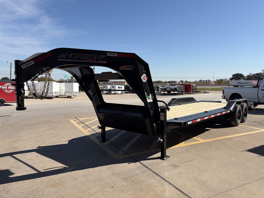 2026 Horizon HEH 102 in x 24' GN Equipment Hauler - 10K SS Axles w/ in Hewitt, TX