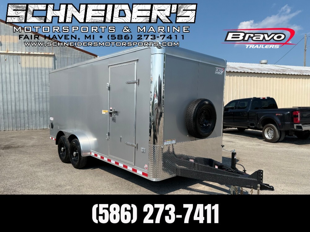2025 Bravo 7x18 Tradesmen Tandem Axle Enclosed Cargo / Contractor in Fair Haven, MI