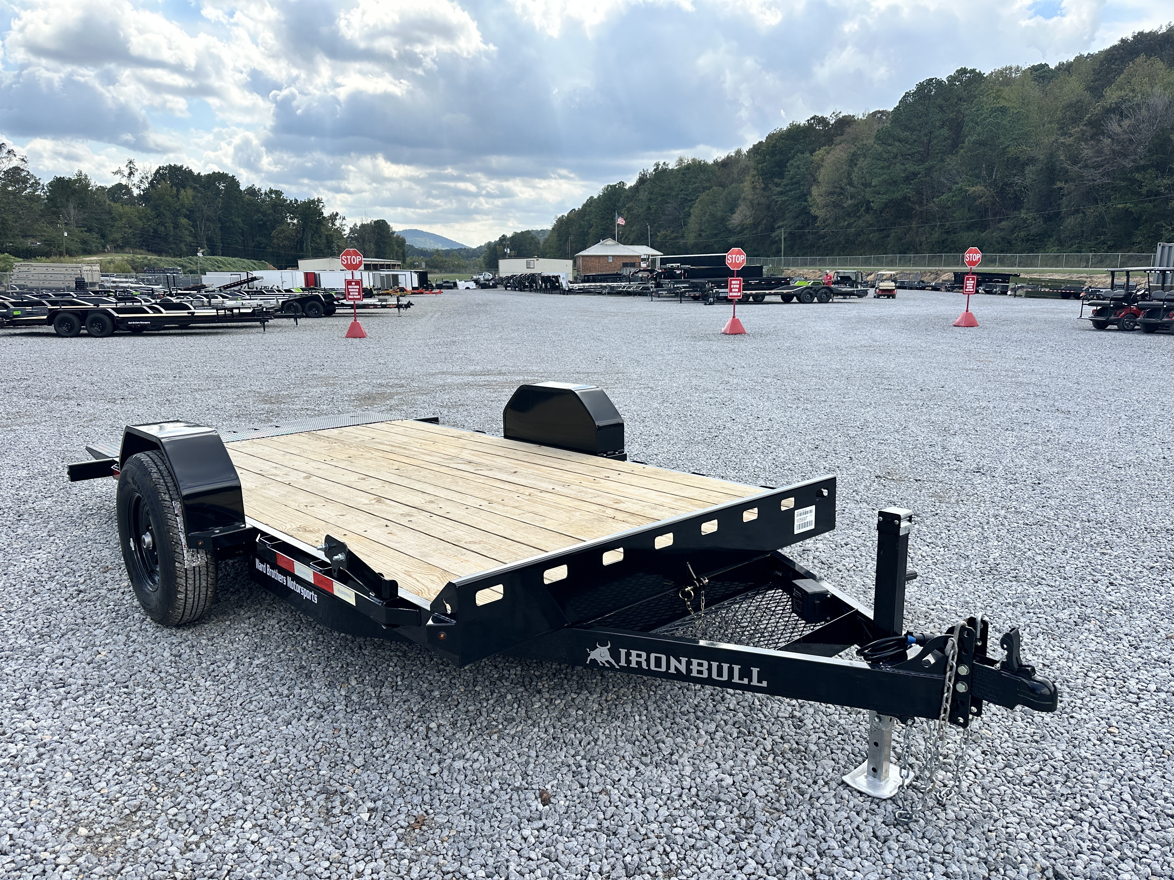 2026 Ironbull TSB 12ft Scissor Lift Tilt Trailer in Leeds, AL