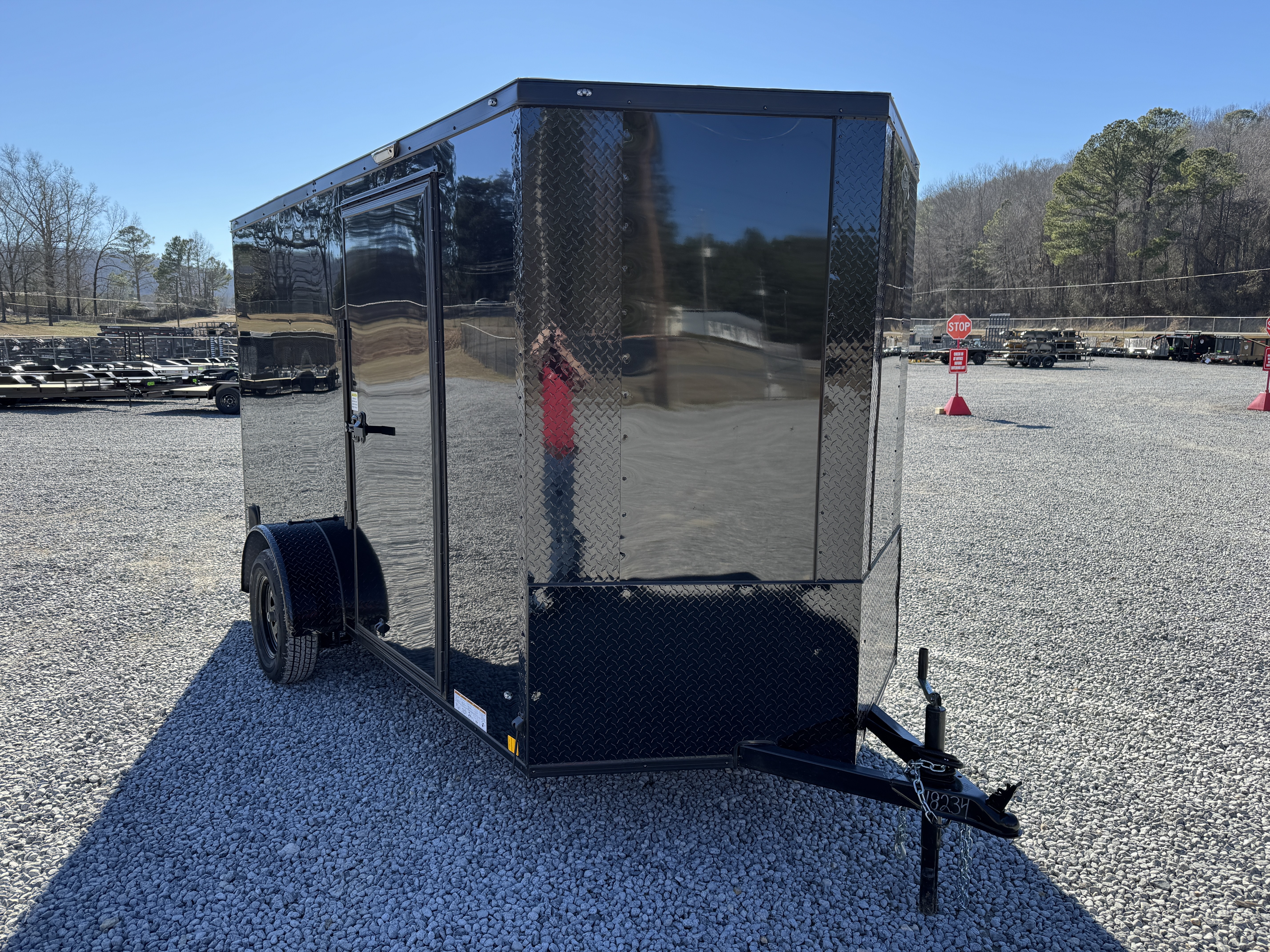 2026 WBM 6X12 Single Axle Blackout Enclosed in Leeds, AL