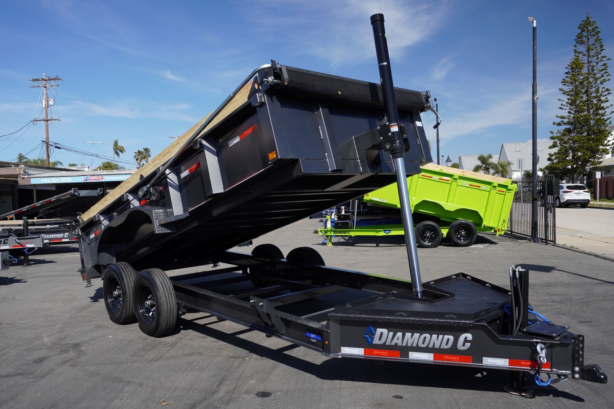2026 Diamond C LPT 207 16'x82''15.5K GVWR HEAVY DUTY DUMP TRAILER in Oceanside, CA