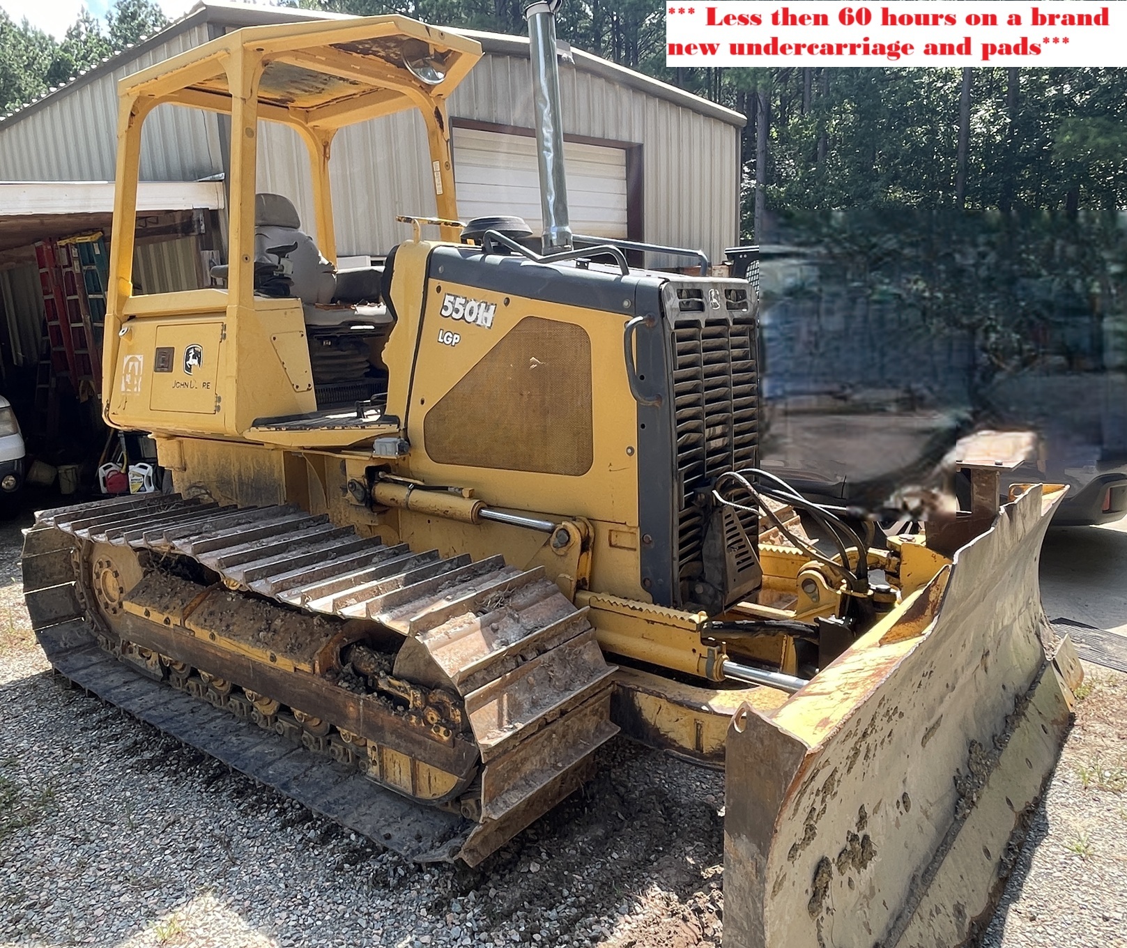 2002 DEERE 550H LGP in Prairieville, LA