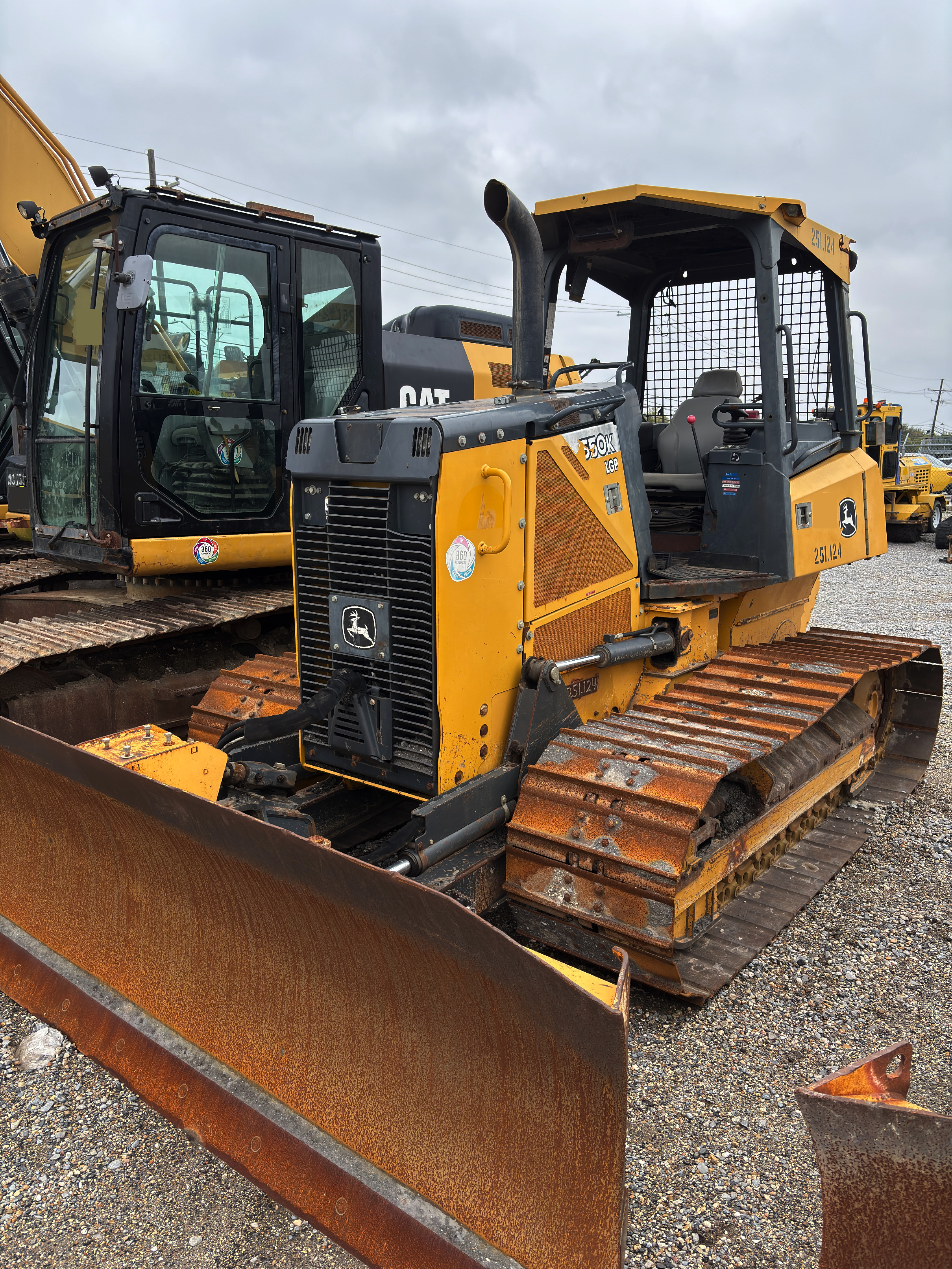 2013 DEERE 550K LGP in Slidell, LA
