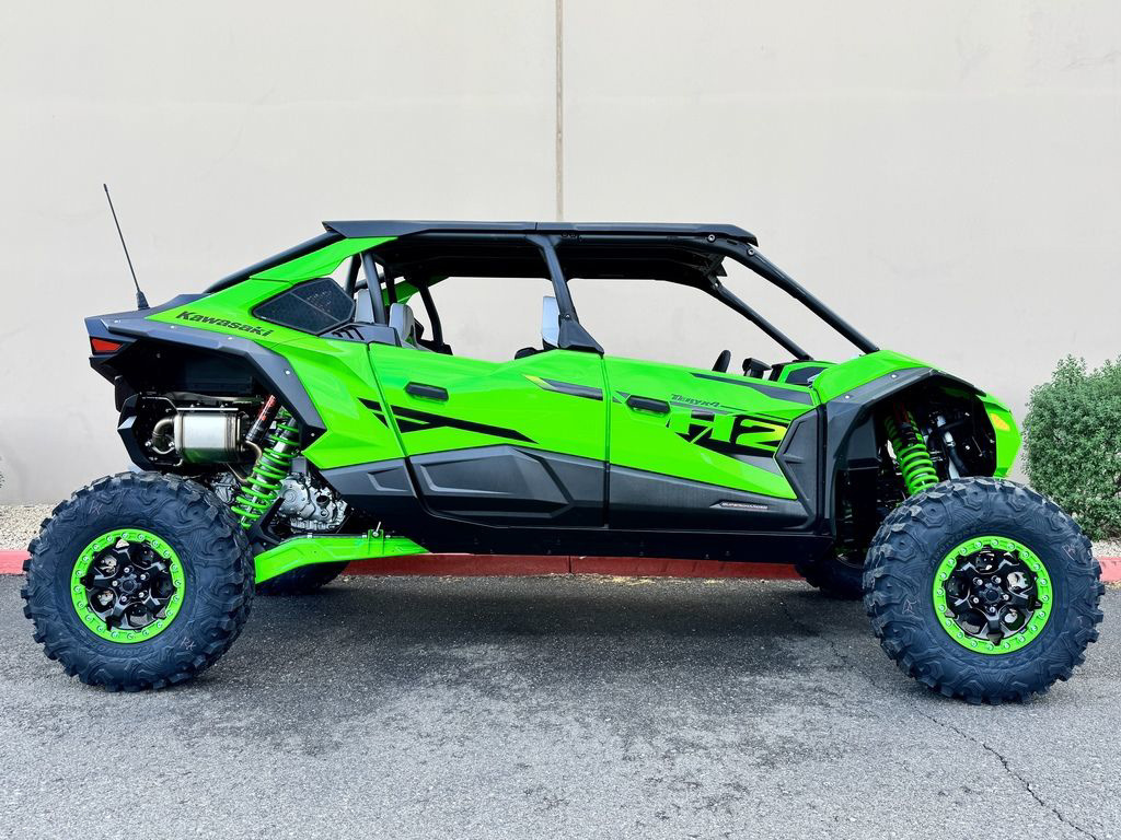 Lime Green 2026 Kawasaki TERYX4 H2 Four Wheelers For Sale Near