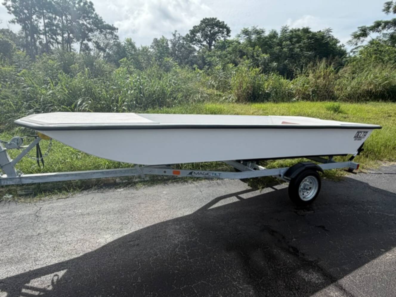 A photo of this 2027 Delta Boat Works 1550
