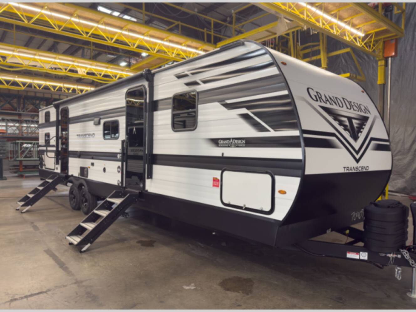 A photo of this 2027 Grand Design Transcend Xplor 325BHT