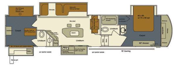 2014 Evergreen Rv Bay Hill 385BH in monticello MN