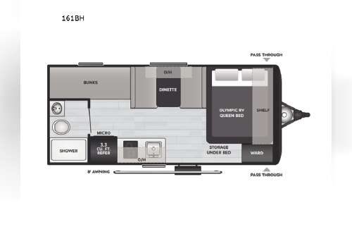 2026 Keystone Rv Hideout 161BH in stanton TX
