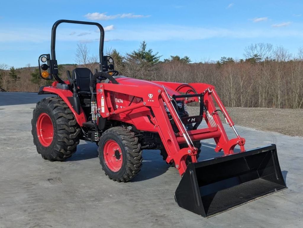 2025 TYM T474H Hydrostatic 48.3HP Tractor with Front Loader in Turner, ME