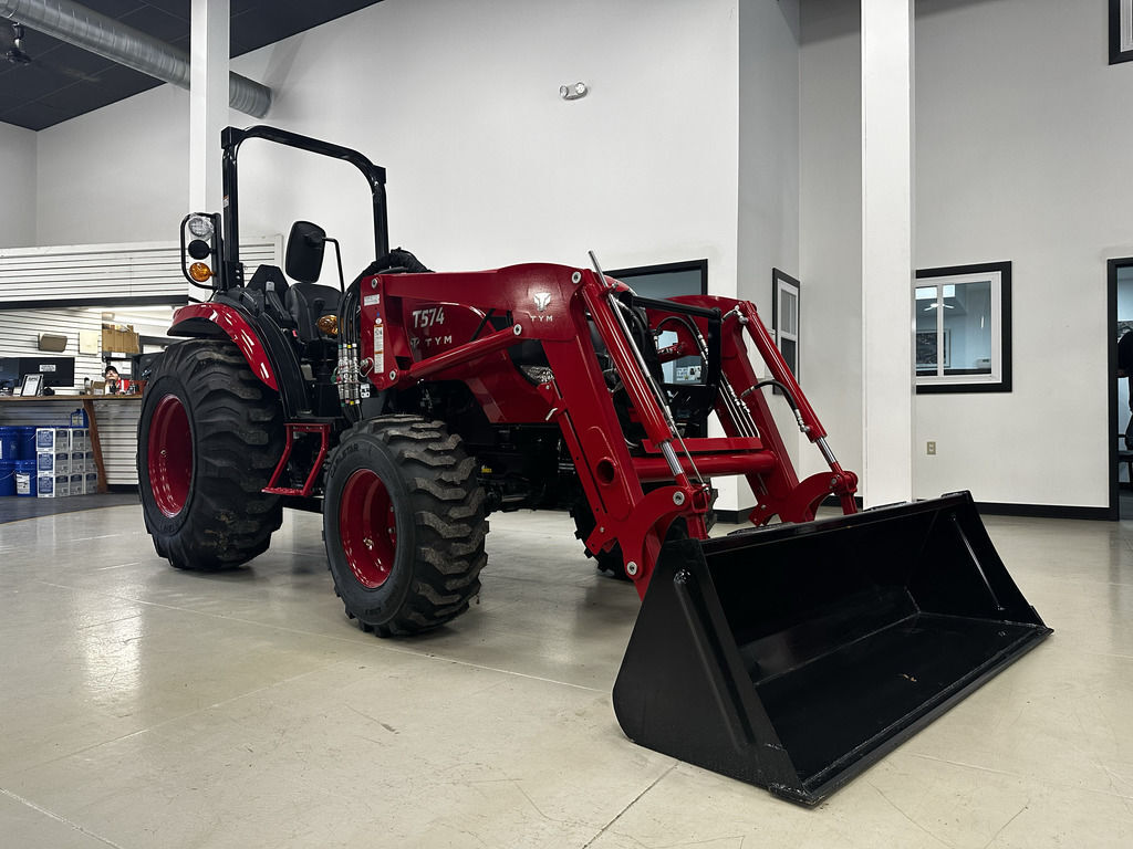 2026 TYM T574 Tractor with 55HP and Front End Loader in Orono, ME