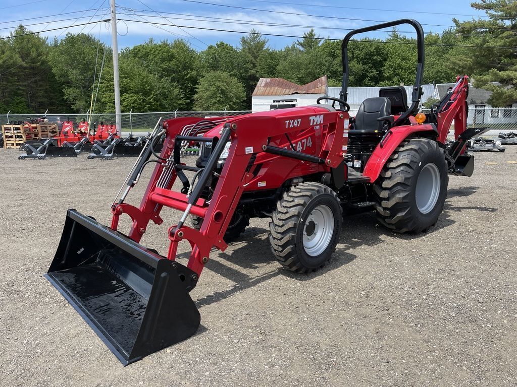 2025 TYM T474H Hydrostatic 48.3HP Tractor with Loader and Backho in Turner, ME