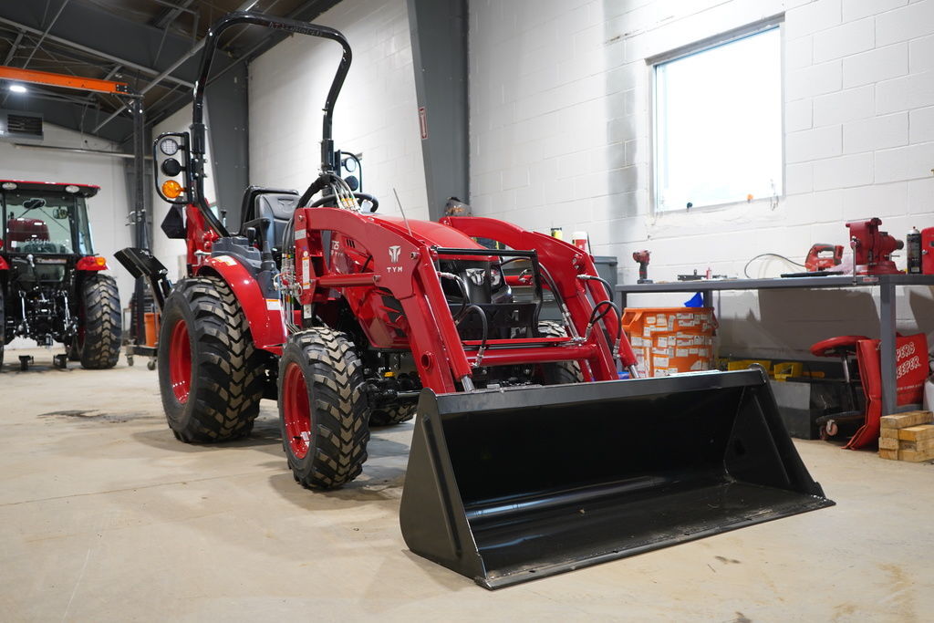 2025 TYM T25H Hydrostatic Tractor with 24.7HP, Loader and Backho in Orono, ME