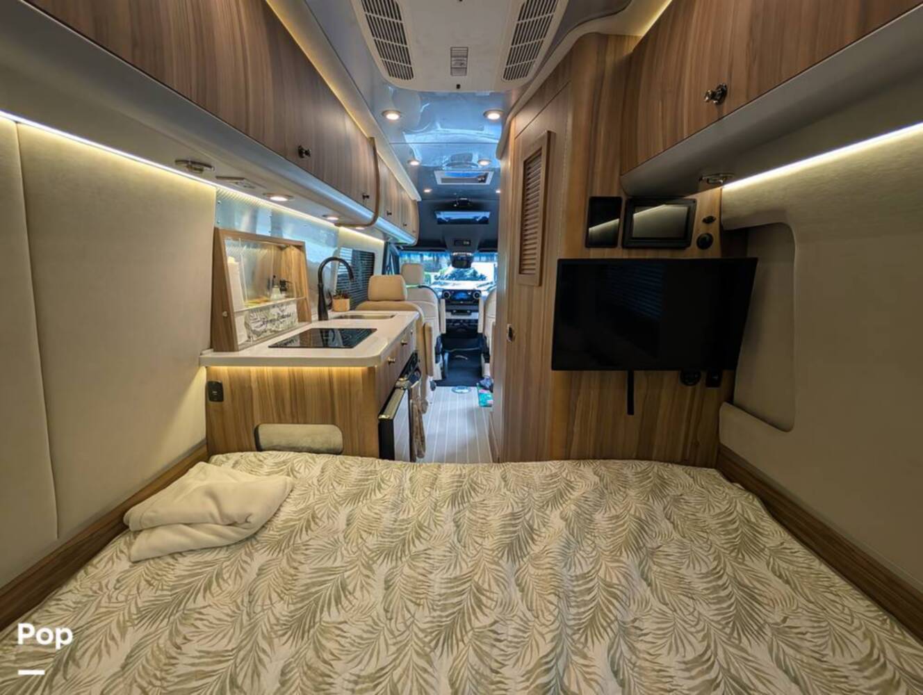 A photo of this 2023 Airstream Interstate Tommy Bahama E1 24GL