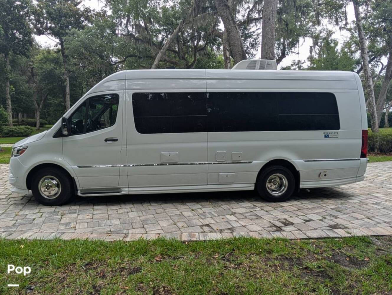 A photo of this 2023 Airstream Interstate Tommy Bahama E1 24GL