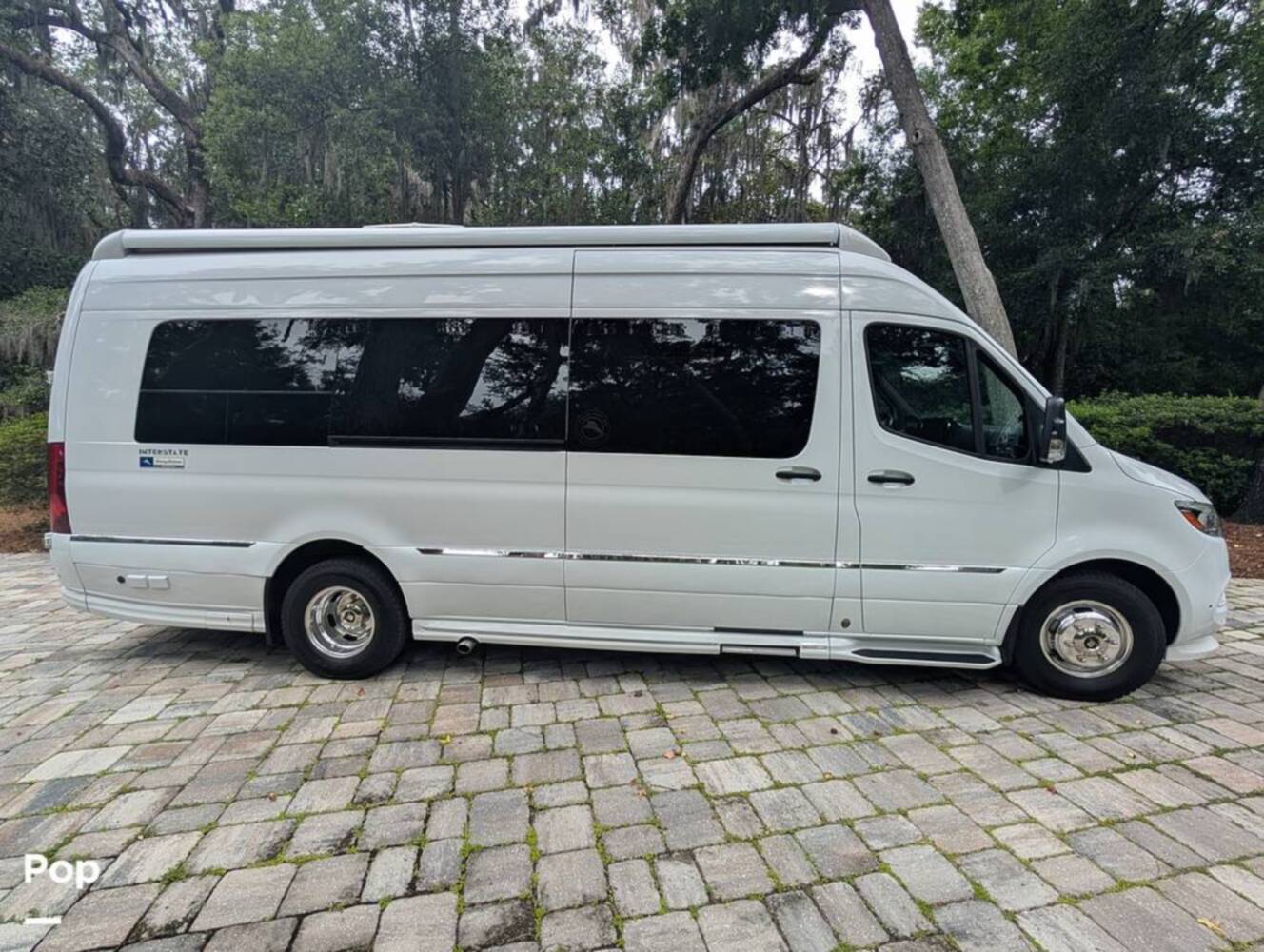 A photo of this 2023 Airstream Interstate Tommy Bahama E1 24GL