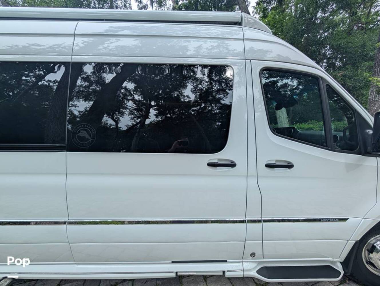 A photo of this 2023 Airstream Interstate Tommy Bahama E1 24GL