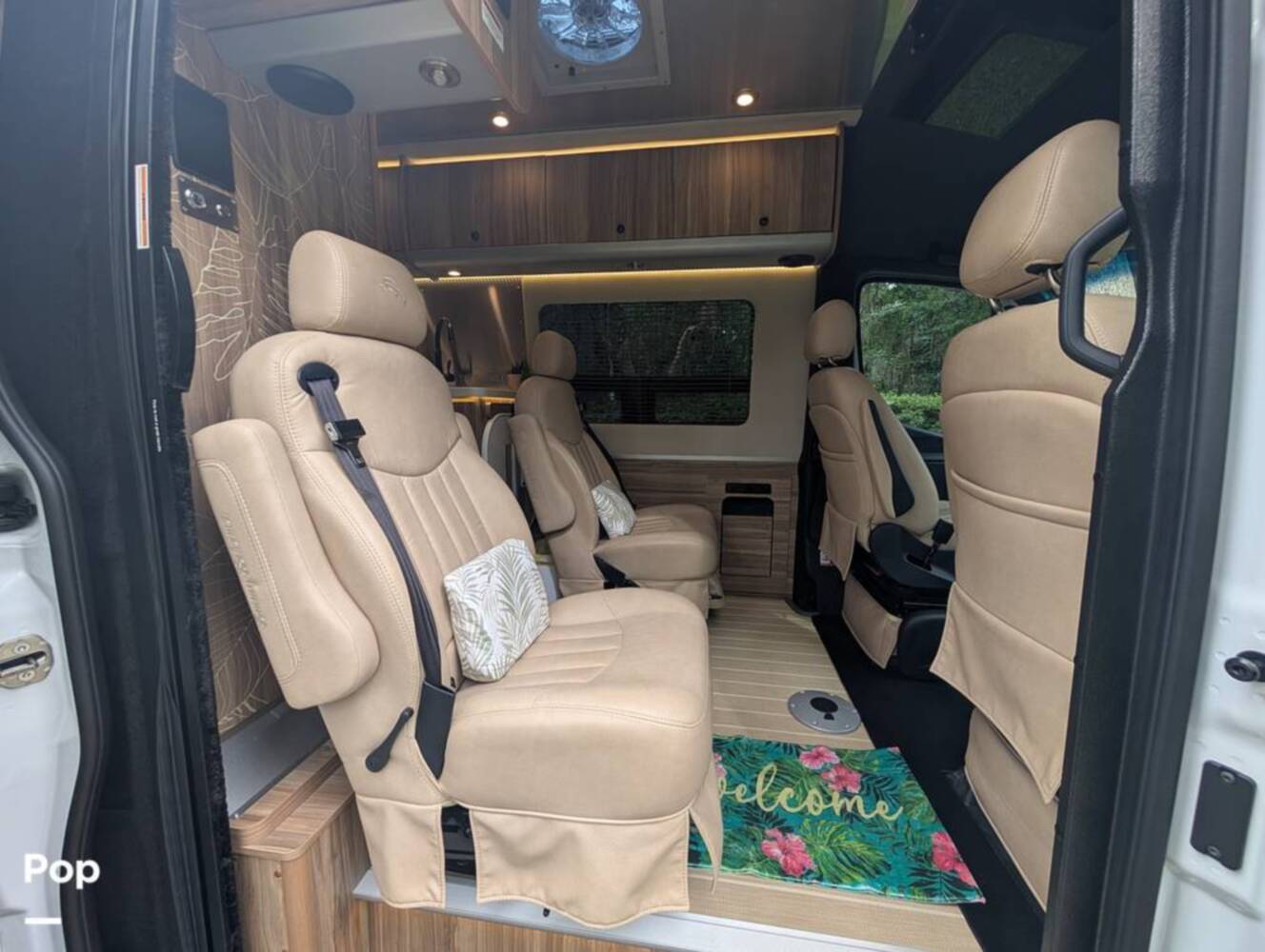 A photo of this 2023 Airstream Interstate Tommy Bahama E1 24GL