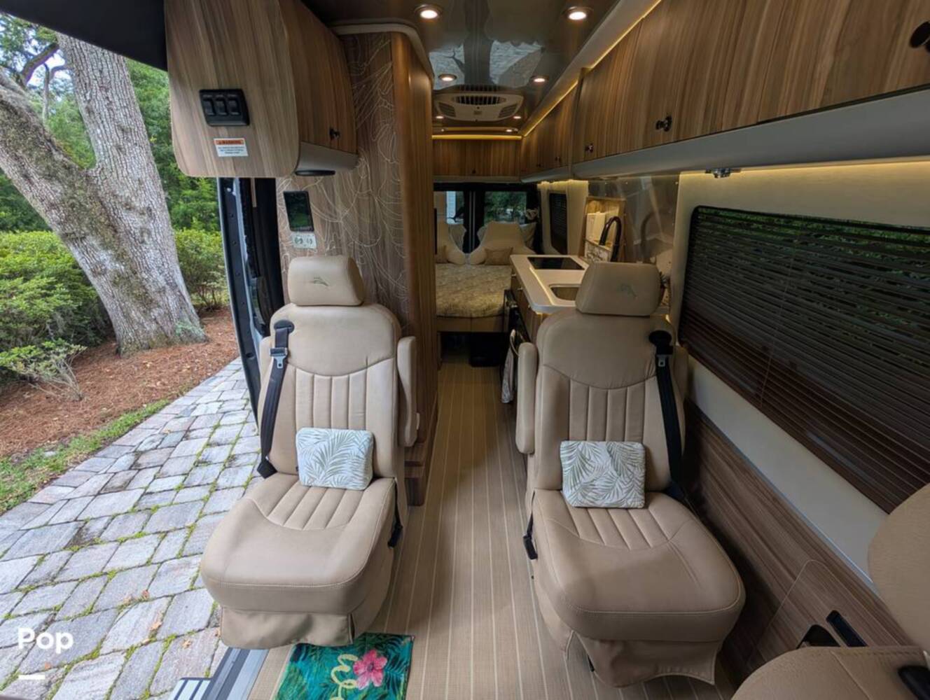 A photo of this 2023 Airstream Interstate Tommy Bahama E1 24GL