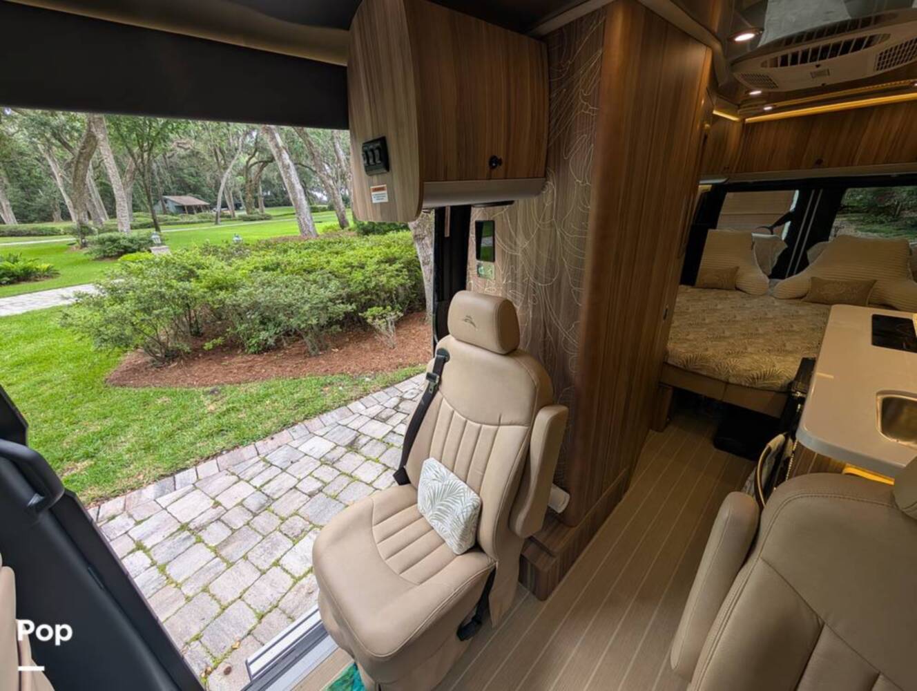 A photo of this 2023 Airstream Interstate Tommy Bahama E1 24GL