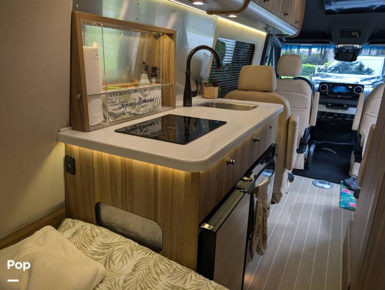 A photo of this 2023 Airstream Interstate Tommy Bahama E1 24GL