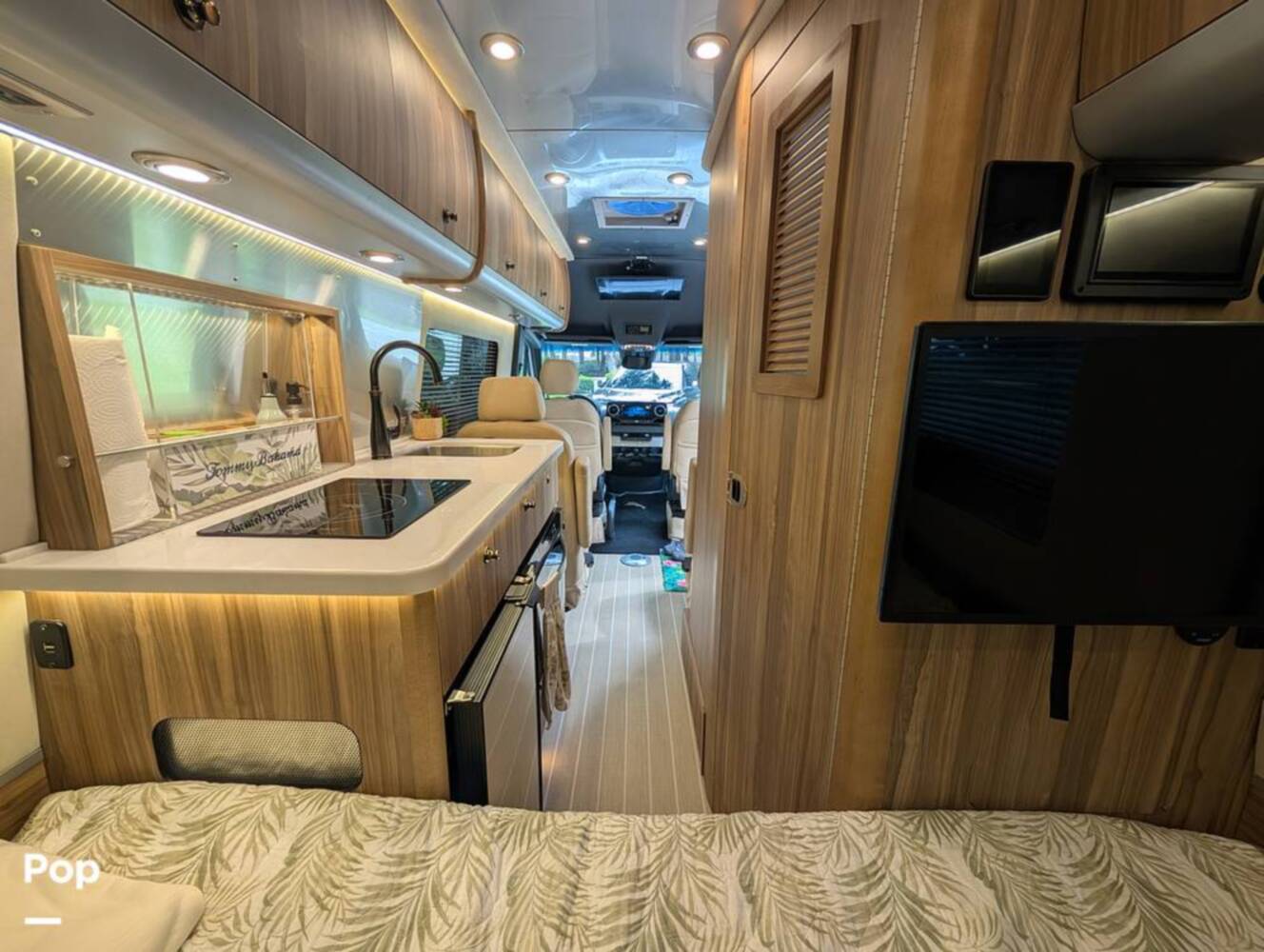 A photo of this 2023 Airstream Interstate Tommy Bahama E1 24GL